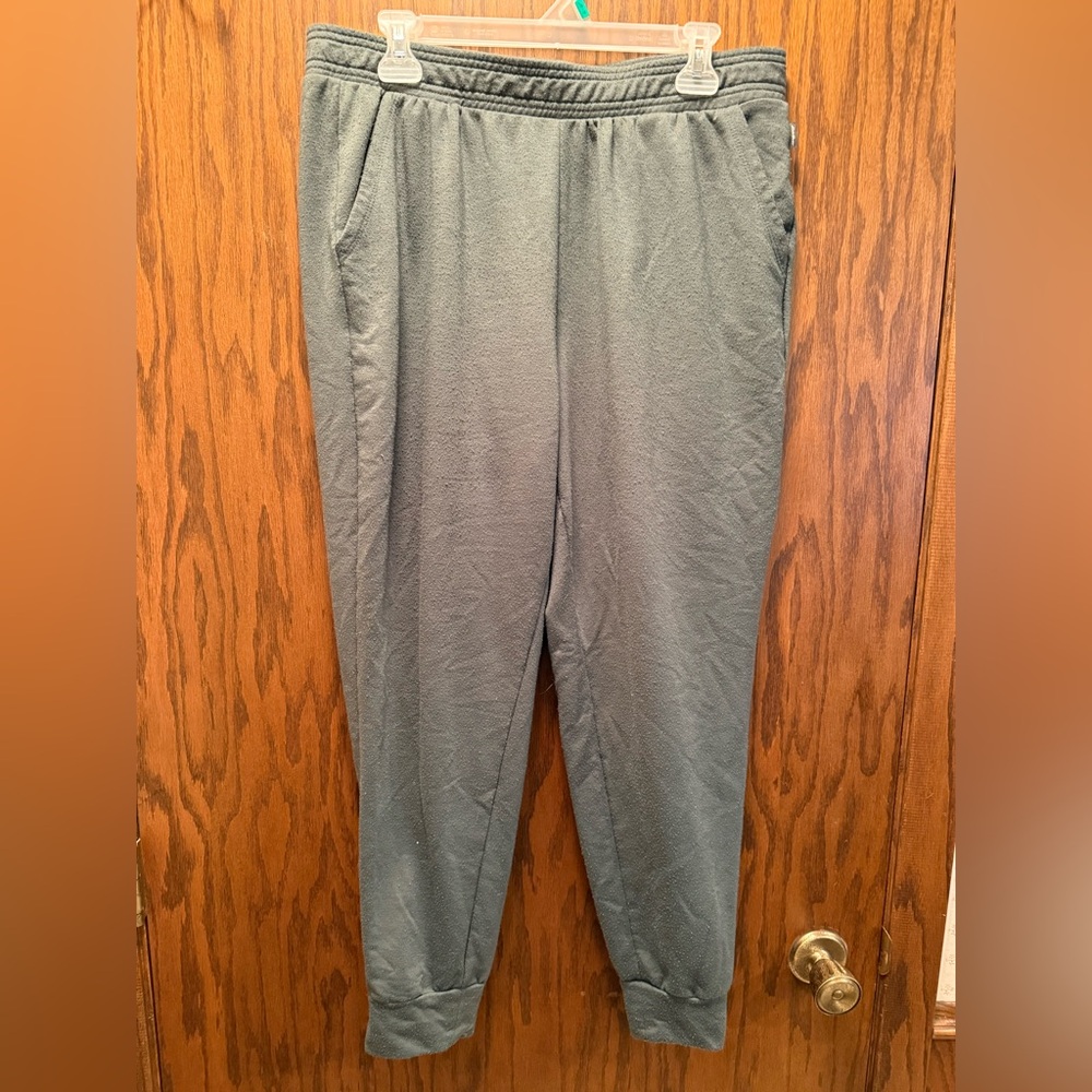 Navy Green Jogger Pants